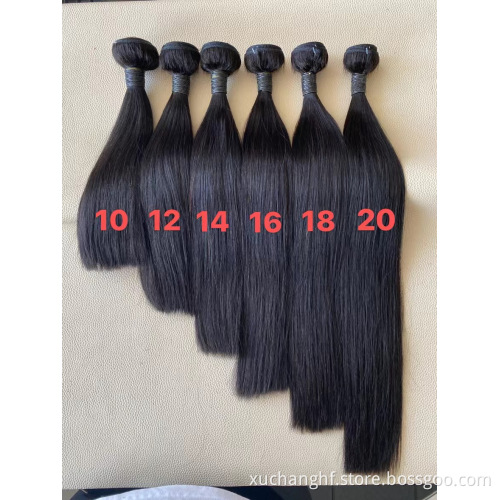 Vietnamese Super Double Drawn Virgin Mink Raw Unprocessed Human Hair Weave Bundles Remy Bone Straight Human Hair Vendors